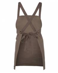 Cross Back Canvas Apron, Without Ties